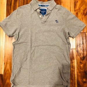 Abercrombie & Fitch Men’s Polo | Grey
